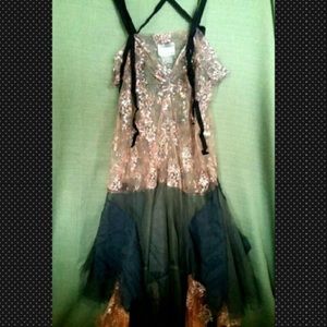 SOLD Free People Fairy Lace Slip Dress S